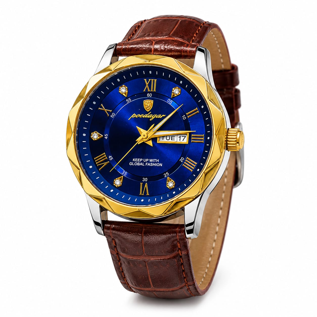 Premium Poedagar Luxury Men's Watch - Image 2