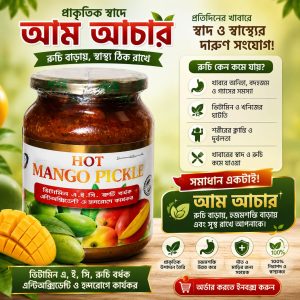 কাঁচা আমের আচার টক ঝাল মিষ্টি
